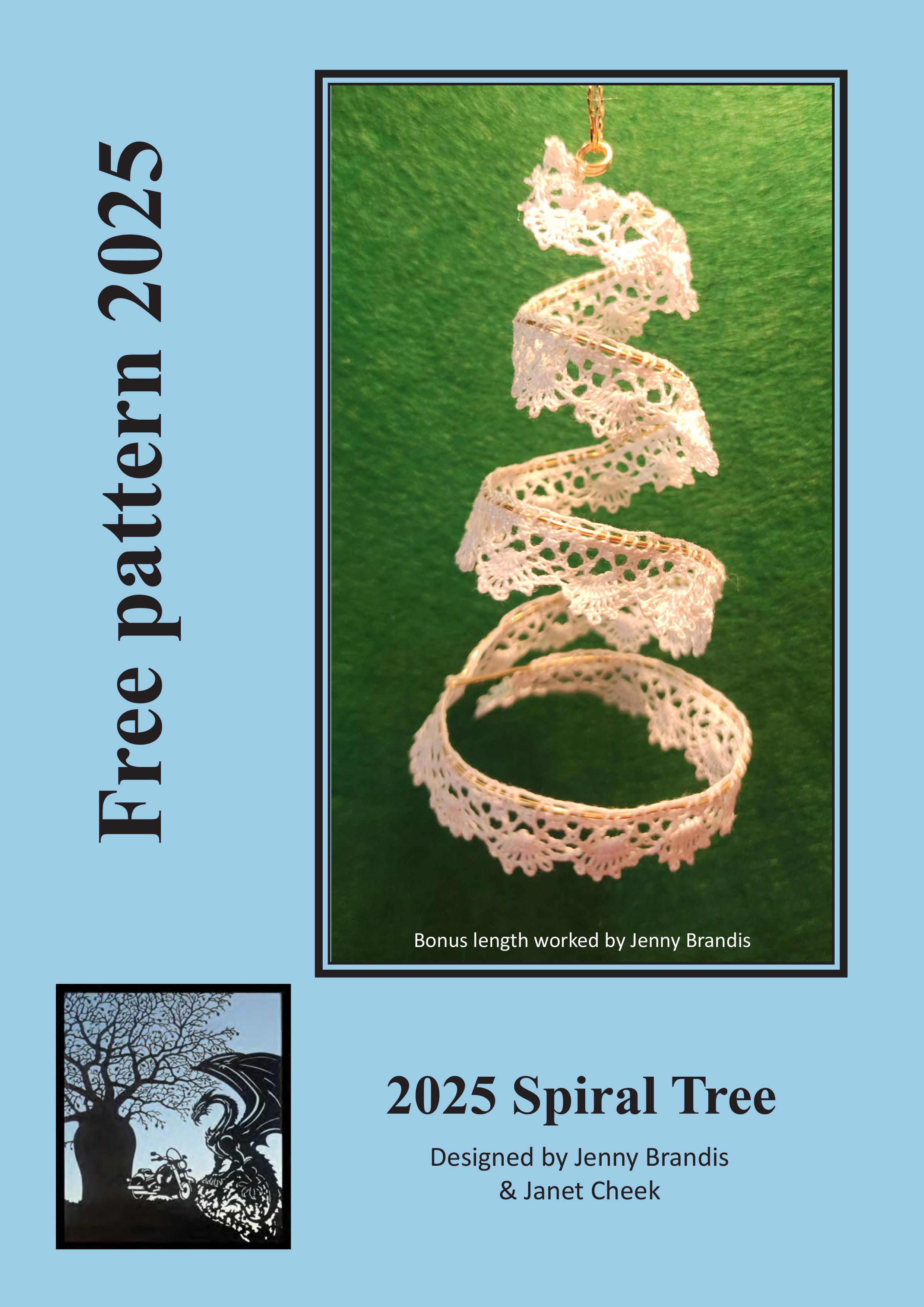 Free 2025 Spiral Tree (DIGITAL FILE) – JennyBrandisLace