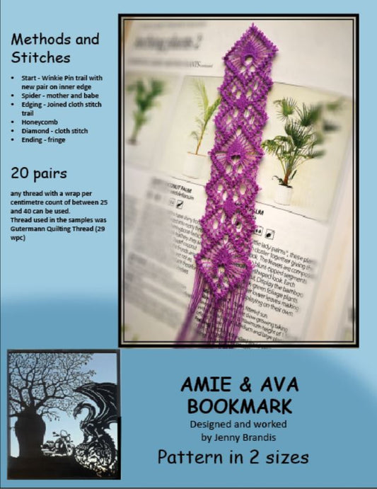 Amie and Ava Bookmark (DIGITAL FILE)