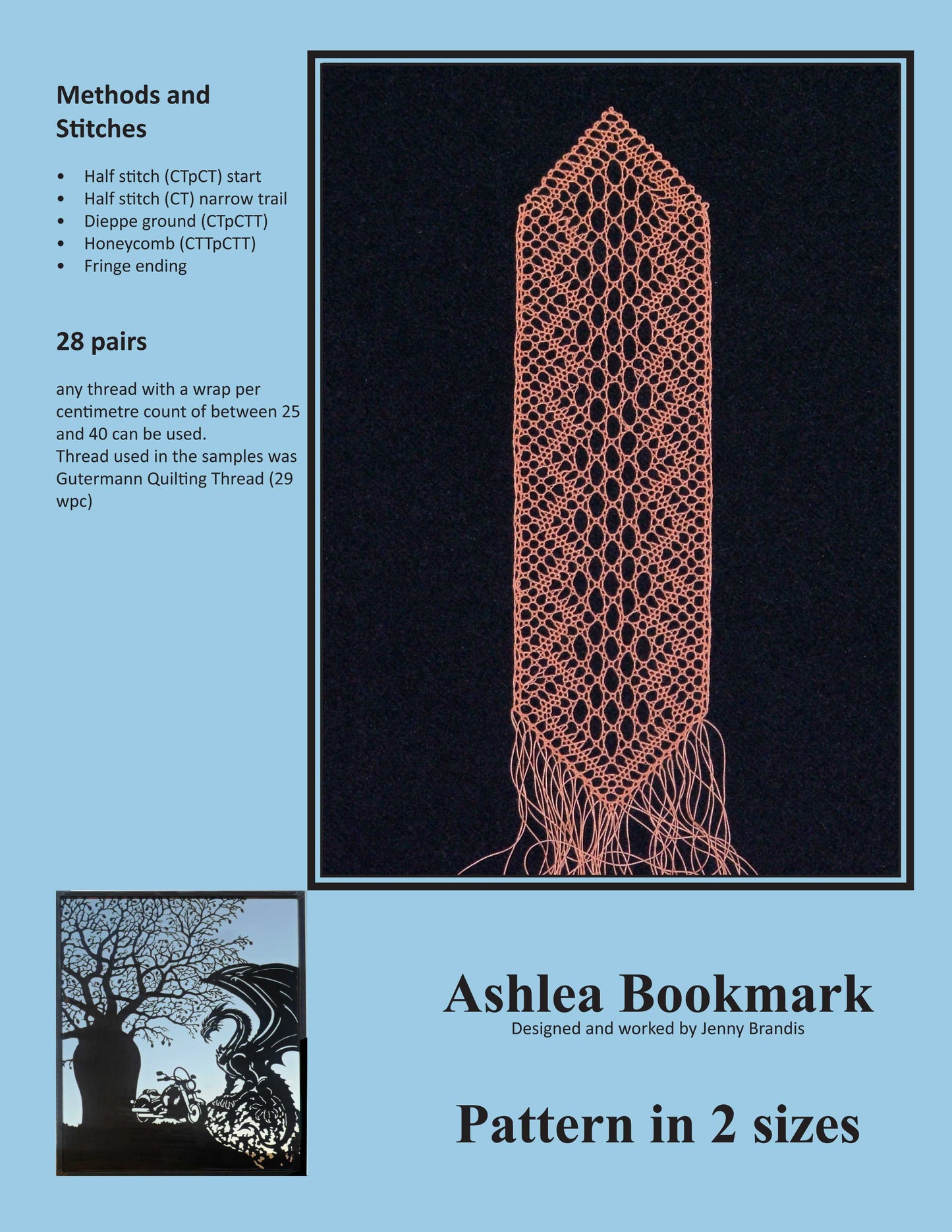 Ashlea Bookmark (DIGITAL FILE)