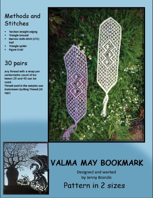 Valma May Bookmark (DIGITAL FILE)