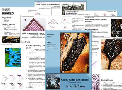 Going Batty Bookmark (DIGITAL FILE)