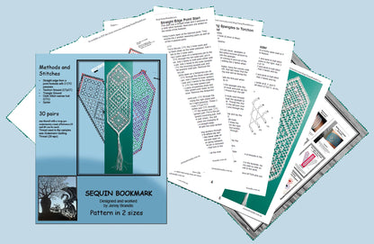 Sequins Bookmark (DIGITAL FILE)