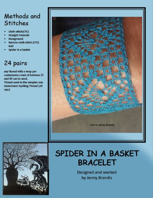 Spider in a basket bracelet (DIGITAL FILE)